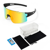 Lunettes de soleil personnalisées tendance européennes et américaines pour le cyclisme et la moto, protection solaire, mode jour et nuit, sports de plein air, verres PC UV400