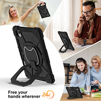 Étui antichoc pour Lenovo Idea Tab Pro Gen 2 TB390 Xiaoxin Pro 13 Pro GT 13 avec support rotatif à 360°, sangle d'épaule et porte-stylo OEM ODM
