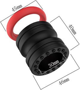 Herren Double Soft Silikon <span class=keywords><strong>Gummi</strong></span> Ring Sexspielzeug mit Locking Essence Adult Delay Ejakulation sring - Product Image 4
