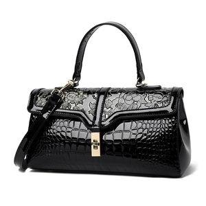 Borsa Tote Grande Capacità in Pelle di <span class=keywords><strong>Coccodrillo</strong></span>, Borsa a Tracolla Retrò di Stile <span class=keywords><strong>Europeo</strong></span> e Americano per Donne - Product Image 6