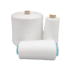 Good price 30s2 402 502 spun polyester yarn 20s 30s 40s Yizheng 210 yarn polyester
