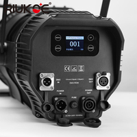 Projecteur de scène COB bicolore 300W à puissance constante, lumière blanche chaude DMX LED pour théâtre, mariage, événement