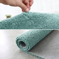 Tapis de bain antidérapant en polyester à séchage rapide, super absorbant en microfibre, 1 pièce, emballage personnalisé, motif original pour sol de salle de bain