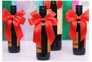 Handmade Quà Tặng Độc Đáo <span class=keywords><strong>Bow</strong></span> Pre-Gắn Tùy Chỉnh Hộp Quà Tặng Đàn Hồi Satin Ribbon Cung Cho Món Quà Bọc Trang Trí - Product Image 3