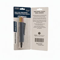 Nouveau marqueur professionnel de pointe avec recharge de mines sèches (Graphite) et taille-crayon