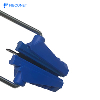 Penjepit Kabel Suspensi Nylon Berpenguat Logam Fibconet FTTH/FTTX 2-5mm dengan Garansi 10 Tahun