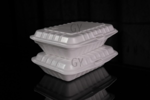 กล่องอาหารโฟมแบบใช้แล้วทิ้งกล่องใส่อาหารกล่องใส่อาหารกล่องใส่อาหารกล่องใส่อาหารแบบสามช่องกล่องใส่อาหาร - Product Image 6