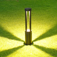 Lampadaire LED extérieur en aluminium IP54 pour allées et pelouses, éclairage paysager étanche pour jardin, alimentation électrique DC/AC
