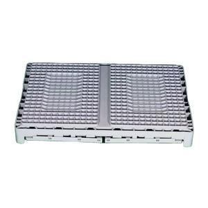 Highest Quality White Foldablet Storage Plastic Crate for Logistic Bread Milk