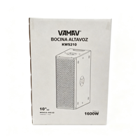 KWS210 Enceintes Subwoofer Professionnelles pour Scène, Double Haut-Parleur 12'', Puissance 800W, Amplificateur, Système Audio PA pour Église, Concert, DJ, Bar