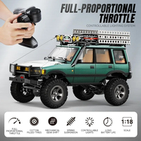 JXC LR1801 2026 Nouvelle voiture RC MOC à l'échelle 1/18, 4 roues motrices, double vitesse, modèle tout-terrain, jouets DIY pour enfants, garçons et adultes, cadeaux de voitures RC