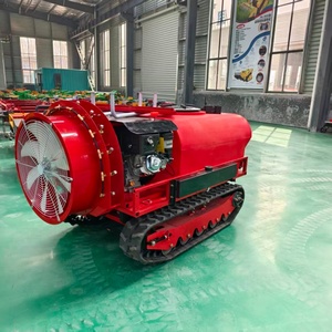 Pulvérisateur électrique à chenilles longue portée 15-20m, réservoir de pesticides 400L, télécommande pour la montée en pente, idéal pour les plantations de palmiers à huile et les jardins de thé - Product Image 6