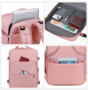 Custom <b>Women</b> Oxford <b>Travel</b> <b>Backpack</b> with USB Waterproof Anti-Theft Laptop <b>Backpack</b> Portable Business Student - Product Image 5
