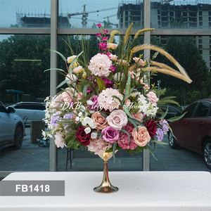 DKB Wholesale Price Artificial Silk Flower Ball Floral Arrangement Table Centerpieces for Wedding Event Decoration - Product Image 3