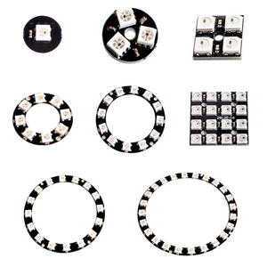 LED RGB WS2812 5050 con Controlador de Color Integrado, Anillo de Luz de Color, Luz Ambiental Cuadrada - Product Image 5