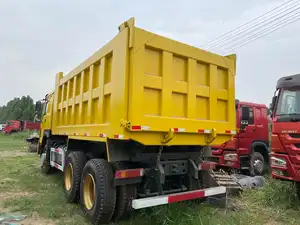 Sinotruk 6x4 Tipper Dumper Truck 375 Hp HOWO 371 Used Dumper Trucks For Africa Sale