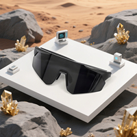 Lunettes connectées RUNCK QY-pro2 : Nouveauté Tactile, Musique, Sport, Pliables, Métal, PVC, IA, Traduction Vocale en Temps Réel, Légères (40g), 3.8V