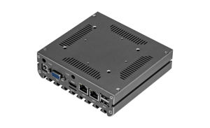 Neuankömmling Elebao N260H Lüfter loser Win7 Mini-PC N2840 J1900 J6412 DDR3L Dual Display <span class=keywords><strong>2</strong></span> * COM Dual Gigabit Lan Embedded Industrial PC - Product Image 5