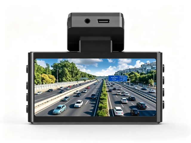 Portable 4G Dashcam with Dual 2K/1080P Cameras Reversing Camera GPS Tracker Night Vision Loop Recording 3-Inch IPS Display