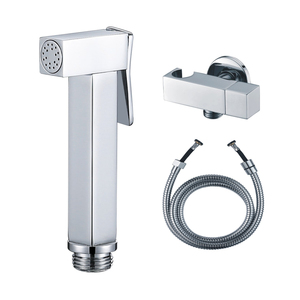 Квадратный ручной латунный распылитель для биде - Product Image 1