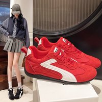 Baskets Rétro Slim pour Femmes en Gros, Nouvelle Collection Printemps-Été 2026, Chaussures Décontractées Respirantes en Maille à Lacets, Logo Personnalisé pour Femmes