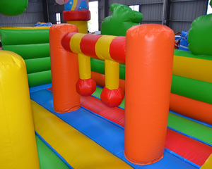 Castillo Inflable Gigante con Temática <span class=keywords><strong>de</strong></span> <span class=keywords><strong>Cocomelon</strong></span>, Directo <span class=keywords><strong>de</strong></span> Fábrica, con Tobogán Doble y Pista <span class=keywords><strong>de</strong></span> Obstáculos, Castillo Hinchable <span class=keywords><strong>de</strong></span> PVC - Product Image 6
