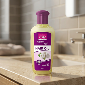 Aceite Capilar de Ajo Stela Care, Aceite Nutritivo Natural a Base de Hierbas para el Cuero Cabelludo, Acondicionador del Cabello, Cuidado Diario del Cabello y Cuidado Personal - Product Image 1
