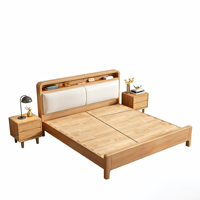 Ensemble de meubles de chambre d'hôtel de style moderne, de haute qualité, à prix abordable, taille king, couvrant toute la surface