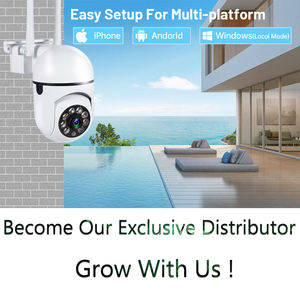 1080P CMOS Nachtzicht 360° PTZ Beveiligingscamera voor thuis met <span class=keywords><strong>2</strong></span>.4GHz Wi-Fi Cloudopslag Alarm & Pushmeldingen - Product Image 3