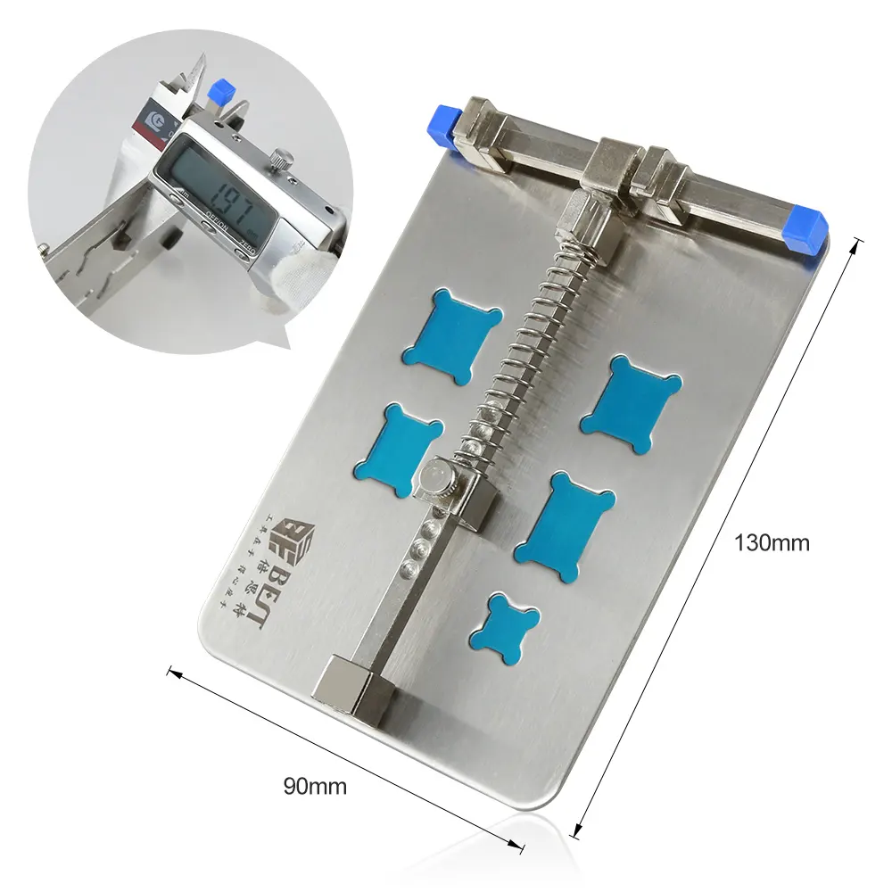 BEST 001D Mobile Phone Soldering Repair Tool Universal Motherboard PCB Holder Jig Fixture With IC Location for iPhone Welding