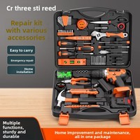 Kit d'outils de réparation quotidienne pour la maison Biwen, kit d'outils pour bricoleur familial comprenant des pinces à fil, un marteau, une clé et des pinces, fabriqué en Chine