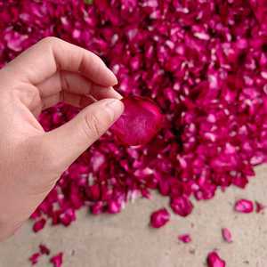 1 kg de Pétalos de Rosa Secos Naturales, 1000 g por Bolsa, Pétalos de Rosa Románticos para Spa, Ducha, Fabricación de Velas, Aromaterapia, Bodas - Product Image 4