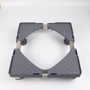 Soporte y <span class=keywords><strong>Base</strong></span> Móvil <span class=keywords><strong>con</strong></span> <span class=keywords><strong>Ruedas</strong></span> <span class=keywords><strong>para</strong></span> <span class=keywords><strong>Lavadora</strong></span>, Ajustable y <span class=keywords><strong>con</strong></span> Amortiguación de Impactos, Marca Daxinsi - Product Image 1