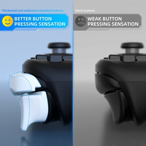 Playvital LR เครื่องเพิ่มปุ่มไหล่สีขาวชุดทริกเกอร์ตัวขยายทริกเกอร์สำหรับโต๊ะอบไอน้ำ LCD & OLED - Product Image 4