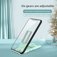 Support de téléphone pliable en plastique ABS ANVE, nouveau modèle très vendu, support de bureau réglable pour tablette de 4 à 8 pouces, idéal pour le jeu