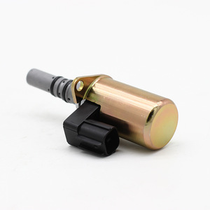 Vanne solénoïde de sécurité 60SR, prise noire à 4 trous pour pièces d'excavatrice - Product Image 1