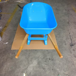 <span class=keywords><strong>Brouette</strong></span> de construction robuste 80L 100L <span class=keywords><strong>110L</strong></span> avec manche en bois 180kg <span class=keywords><strong>brouette</strong></span> de construction de jardin modèle WH6601 - Product Image 2