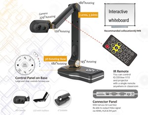 Máy Đọc Tài Liệu Máy Chiếu Lớp Học Máy Ảnh Visualizer Giá Tại Ấn Độ - Product Image 1