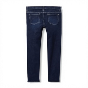 Girls High <b>Waist</b> Straight Leg Denim <b>Jeans</b> With Heart Appliques Casual Full Length Pants For Kids Spring Style - Product Image 1