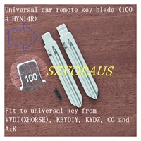 Lame de clé à distance de voiture universelle de haute qualité #94 99 100 101 adaptée à la clé universelle de VVDI XHORSE KEYDIY KYDZ CG AiK vente en gros