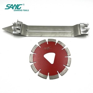 6 inch, 6,5 inch, 10 inch zachte snijbladen, zachte snij, verse beton snijden, vroeg in de ontwikkeling, diamantzaagblad, schuifplaat voor groen beton - Product Image 5