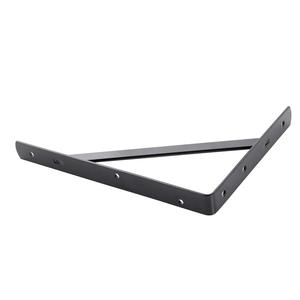 12 Inch X 8 Inch Heavy Duty <strong>Shelf</strong> <strong>L</strong> <strong>Brackets</strong> <strong>Shelf</strong> Support Corner Brace Joint Right Angle <strong>Bracket</strong> Black - Product Image 4