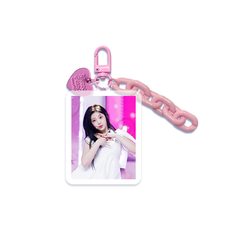 KPOP Idol ILLIT Super Real Me Plastic Keyring Acrylic Keychain