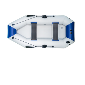 8,5 ft PVC Şişme Balıkçı Botu <span class=keywords><strong>Kayak</strong></span> Kano Dingi <span class=keywords><strong>Jet</strong></span> Ski Botu Hava Pompası Kürekler 3 Kişilik Kapasite Sörf İçin - Product Image 2