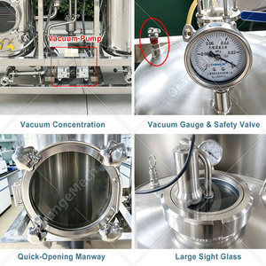 ORME Concentrateur de <span class=keywords><strong>Tomate</strong></span> à Évaporation par Film Minimale (Wiped Film Evaporator) – Petite Section d'Évaporation de Jus pour Huile Végétale - Product Image 4