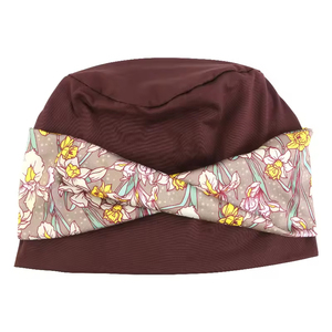 Nuevo Turbante Cruzado para Mujer con Estampado Floral, Pañuelo Elástico para la Cabeza, Hiyab Musulmán, Pañuelo para Quimioterapia - Product Image 6