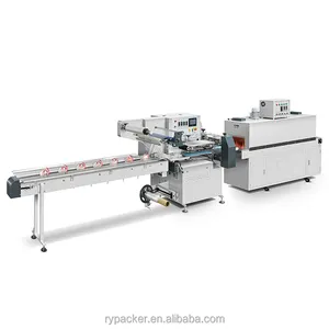 RS-590 Automatic High Speed Infusion Tins Shrink Packing Machine Instant Noodle Bowl Shrink Packing