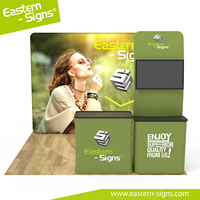 Stand d'exposition commercial intérieur 10x10 pour salons professionnels et expositions