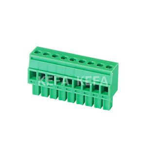 New Connector Electronics Components KF2EDGKB-3.81 MM Aerial Plug-in Quick Connect <b>Terminal</b> Male Female 8A 2-24 Contacts - Product Image 1