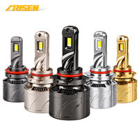 Luz LED para Auto Ajustable de Tamaño Pequeño 1+1 Design, Lámpara Automotriz H7 de 15000lm, Bombilla LED H7 H11 H4 para Faros Delanteros
